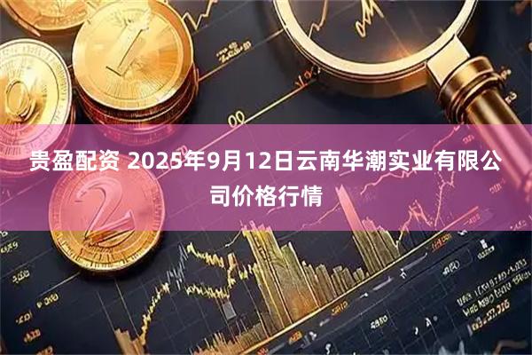 贵盈配资 2025年9月12日云南华潮实业有限公司价格行情