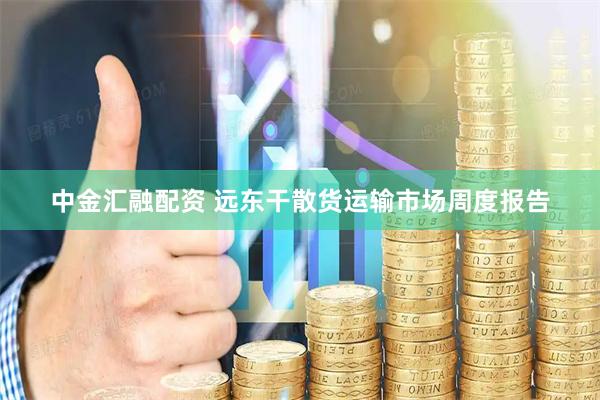 中金汇融配资 远东干散货运输市场周度报告